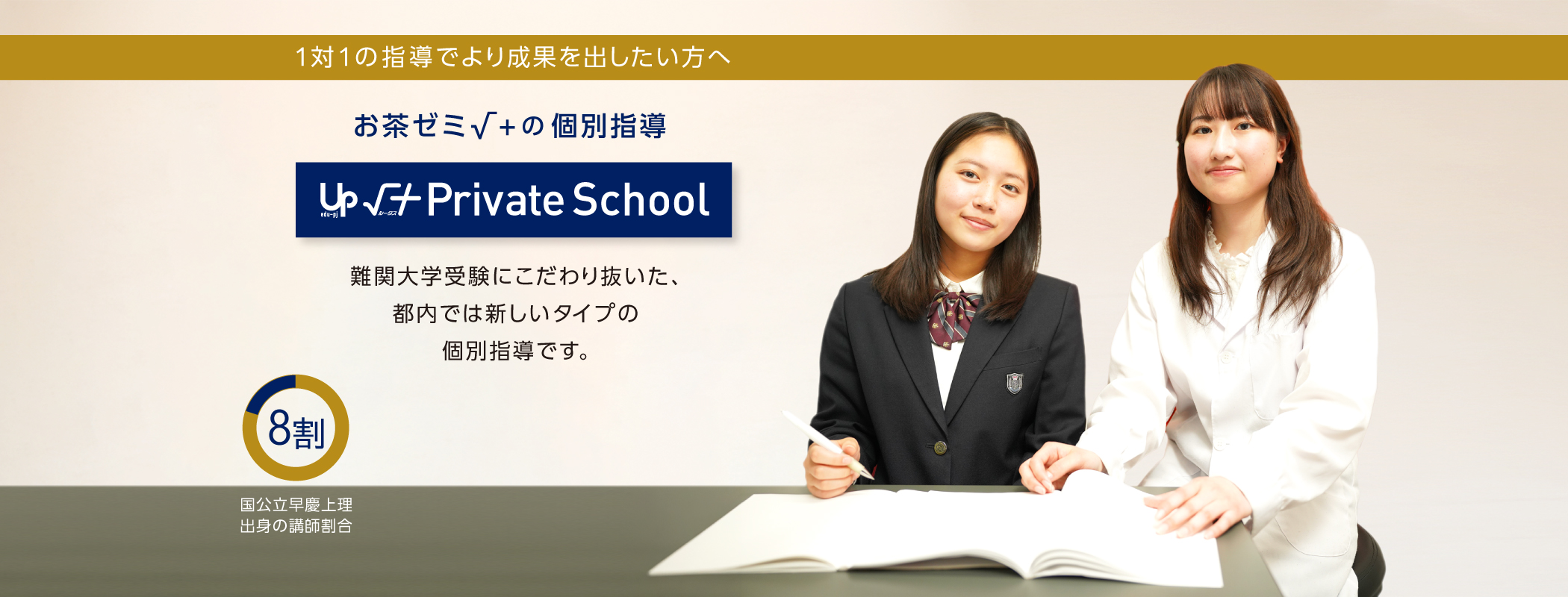 個別指導 √＋Private School