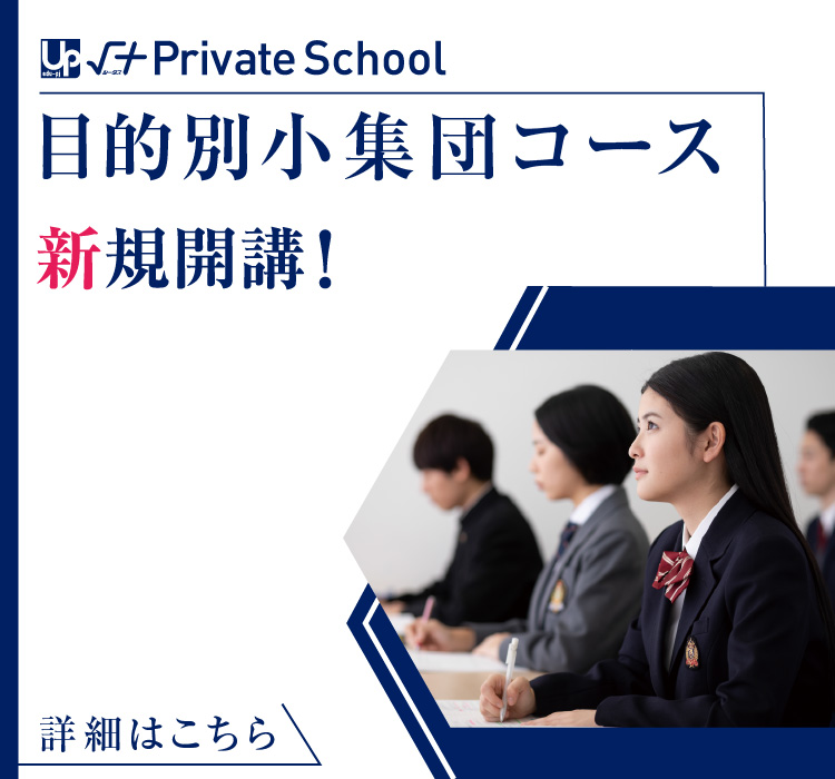 難関大学受験指導 お茶ゼミ√＋・√＋private school